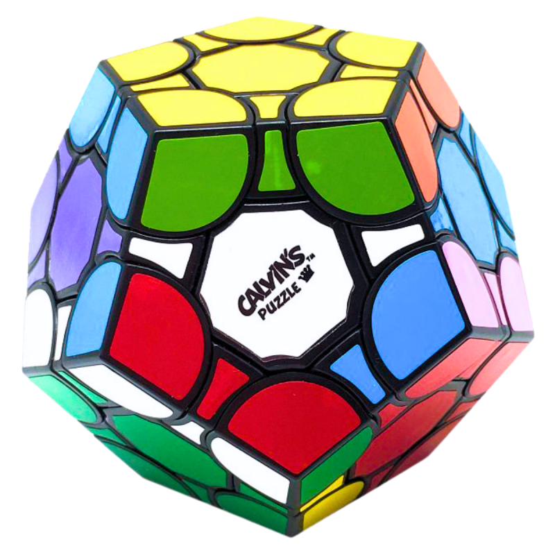 Calvin's Puzzle Evgeniy Curvy Megaminx Black - Rubiks Kub