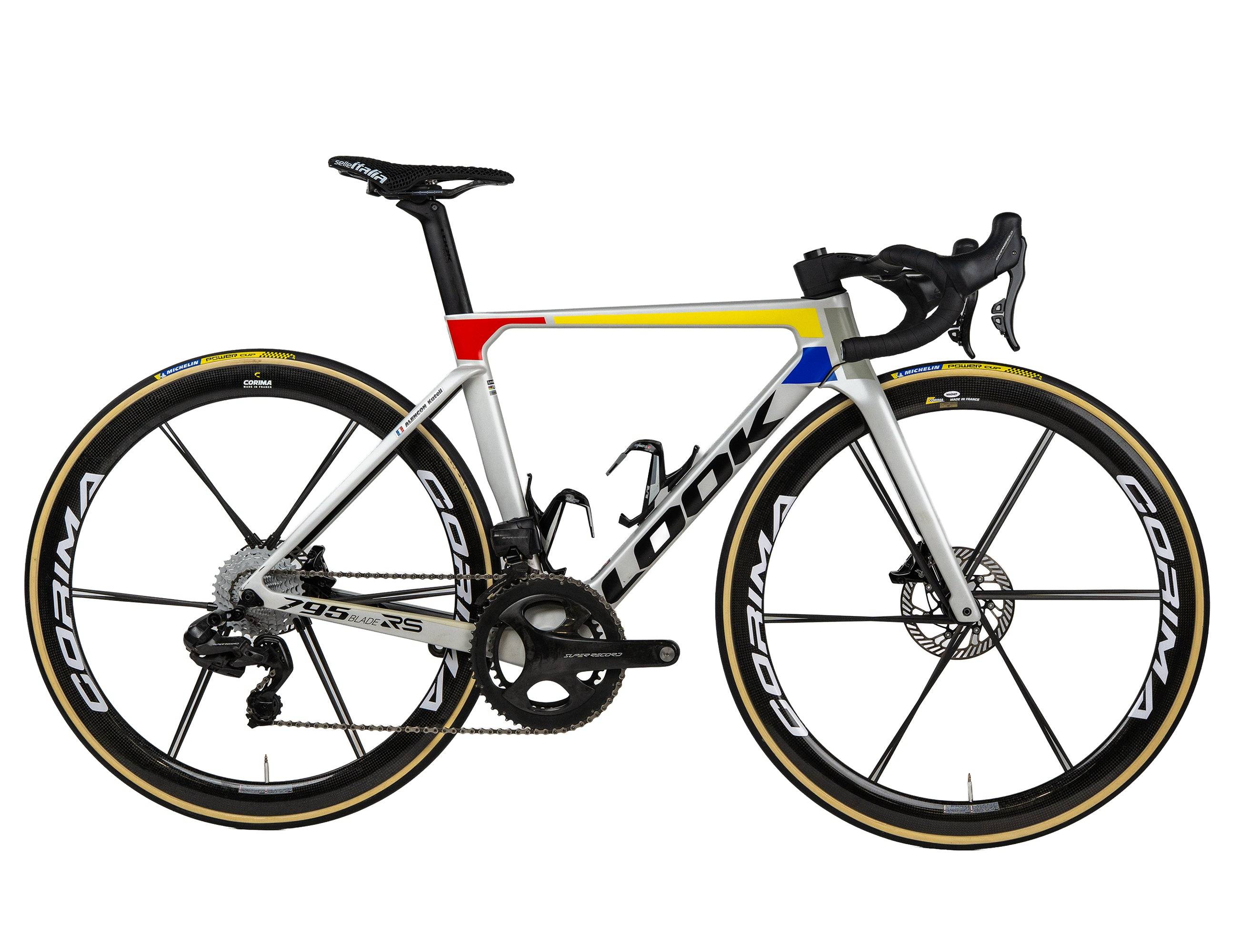 Look 795 Blade RS 2025 Katell Alencon size XS Cofidis Campagnolo Super Record WRL 2x12sp - Bikeroom / xs / iconic platinum white