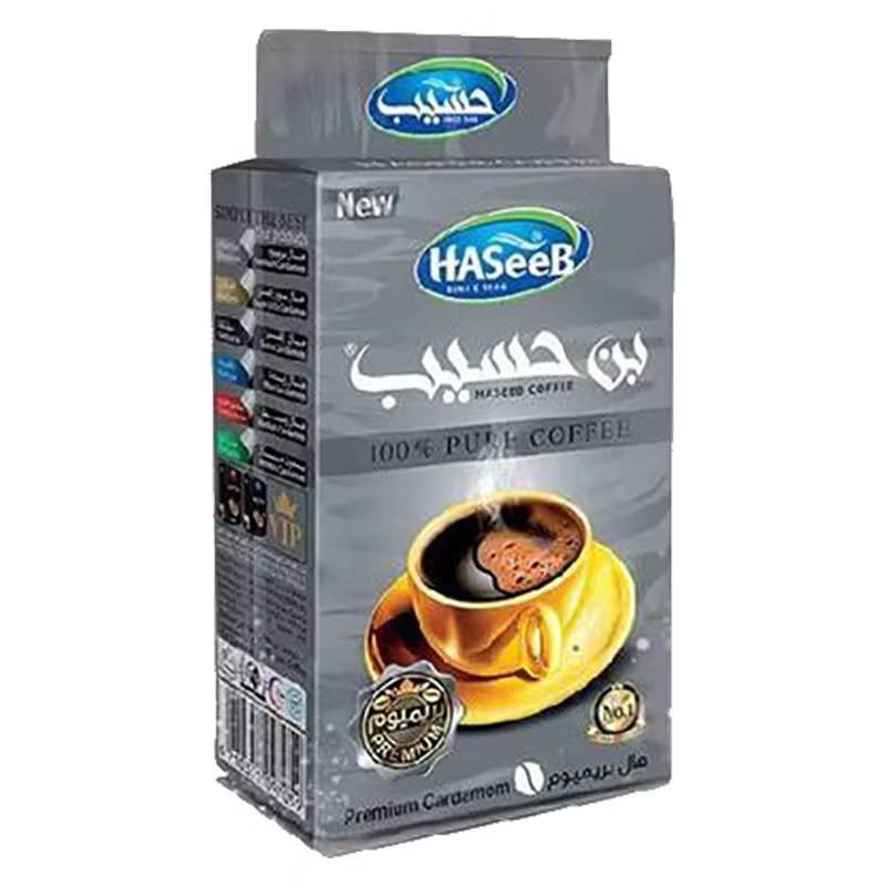 Kaffe Haseeb silver - med premium kardemumma 500g