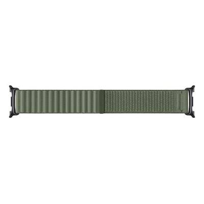 Samsung Fabric Band urrem, M/L, til Galaxy Watch 9/8, oliven