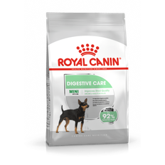 Royal Canin Mini Digestive Care. Adult (1-10 kg) over 10 m�neder med f�lsom ford�jelse.