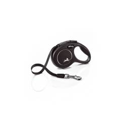 Flexi New Classic Tape Svart - L - 8m (25-50kg)