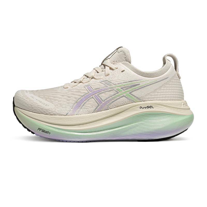 ASICS GEL Nimbus 27 Cushioning Abrasion Resistant Breathable Coverage Low top Long Distance Running Shoes Sneakers 1012B945-100 39.5