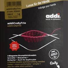 Addi CraSyTrio strømpepinde 21 cm - 3.5 mm