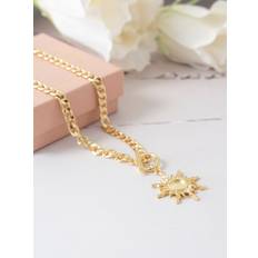 Friihof+Siig Golden Sunlight Chain halskæde forgyldt - | Modetøj til kvinder hos Online-mode