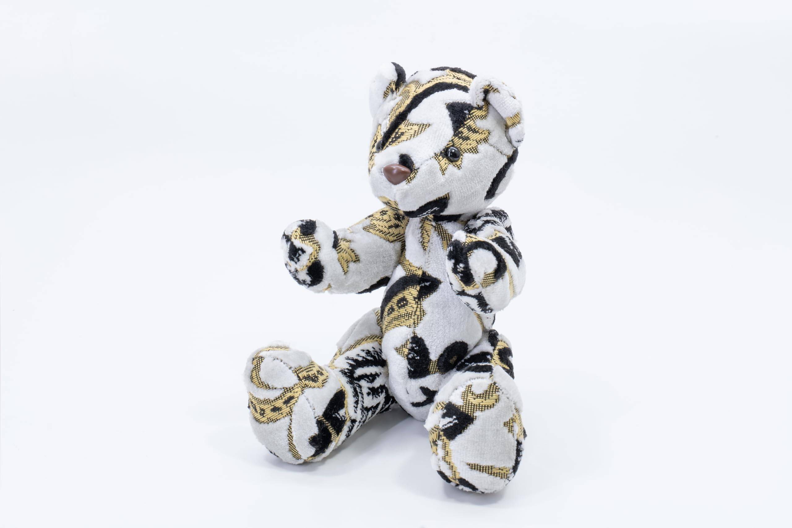 Miyabi Kinkazan Plush Mont Blanc Rose White Bear Toy, MI-KMMRWH