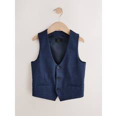 Next Denim Dark Blue Stand Alone Waistcoat (12mths-16yrs)