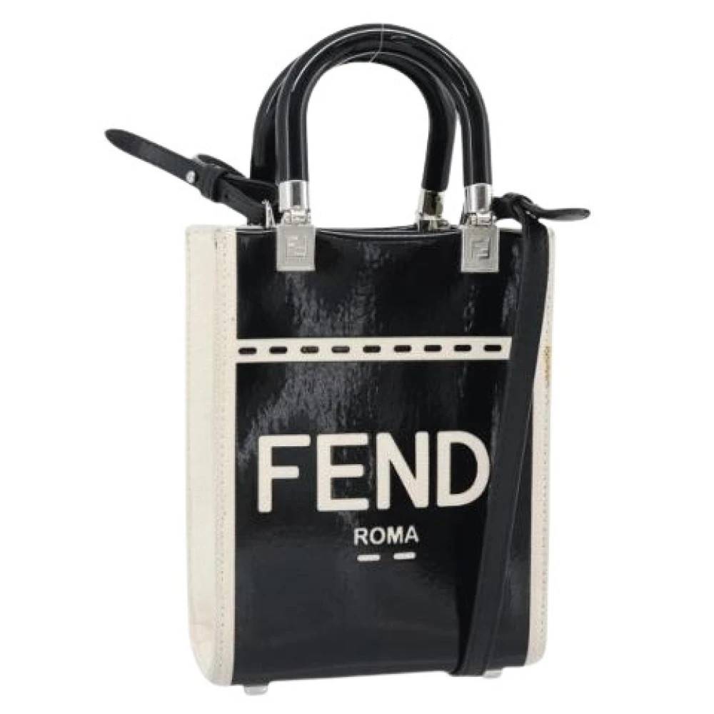 Fendi Vintage Pre-owned Laeder fendi-tasker - Vintage - Dame - Sort - ONE SIZE -