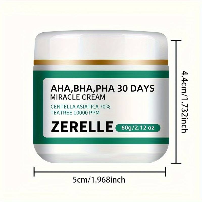 TEMU 30g/ Zerelle Cream Provides Hydration Suitable For Skin Type. It The Appearance Of Wrinkles, Offering A Gentle Feel With A Rich, Texture Neither Sticky Nor Heavy, Enhancing The Skin's Appearance