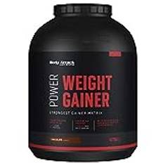 Body Attack Weight Gainer - Chocolate - 4,75 kg - Produkt der Kölner Liste - 100% Masseaufbau, Kohlenhydrat-Eiweißpulver zum Muskelaufbau mit Whey-Protein, ideal für Hardgainer