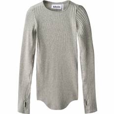 Molo - Organic Rochelle bluse - Grå - str. 146-152 cm