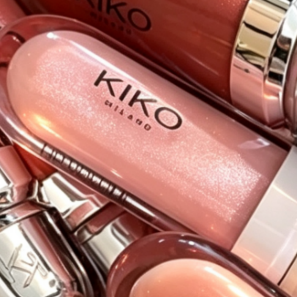Kiko Original 3D Effect Mirror Lip Glaze Waterproof Non Fading Non Stick Cup Gentle Bean Paste Color Fine Shiny Point Charm Red