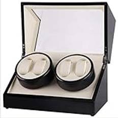 Watch Winder Watch Winders Watch Winder Box Automatisk Watch Winder Box Watch Winder Cases 4 Läderförvaring Display Watch Winder Box Watch Winder