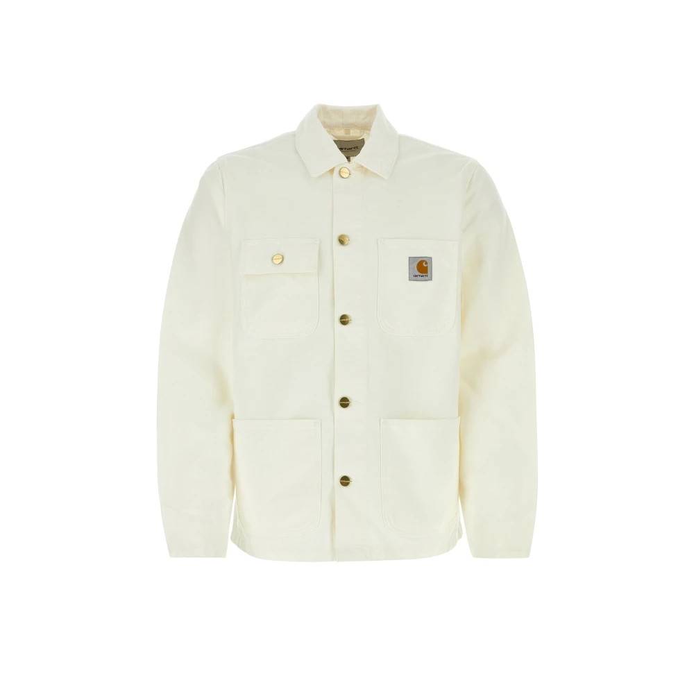 Carhartt Wip - Stilren Canvasjacka för Moderna Män Jackor - Herr - M -