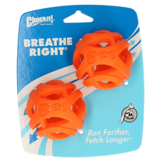 Chuckit Breathe Right Fetch Ball M 6,4 cm, 2 stk.