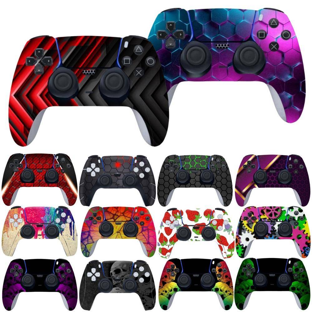 35 Stil Dekoration Klistermärke Hud Klistermärke För PlayStation 5 PS5 Gamepad Kontroller Joystick Halkskyddande Skyddande Hud Klistermärken