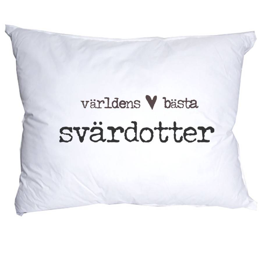 Världens Bästa Svärdotter Örngott