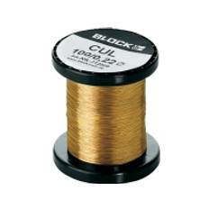 Block Lakeret kobbertråd Udvendig diameter (uden isoleringslak): 1 mm 14 m 0.10 kg