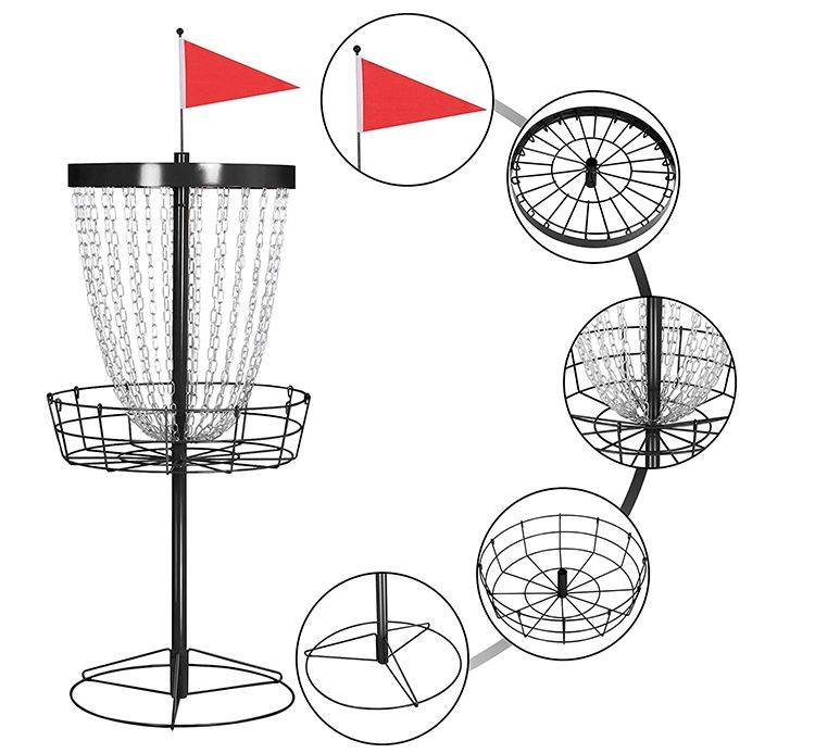 Frisbee Disc Golf kurv pro 143 cm.