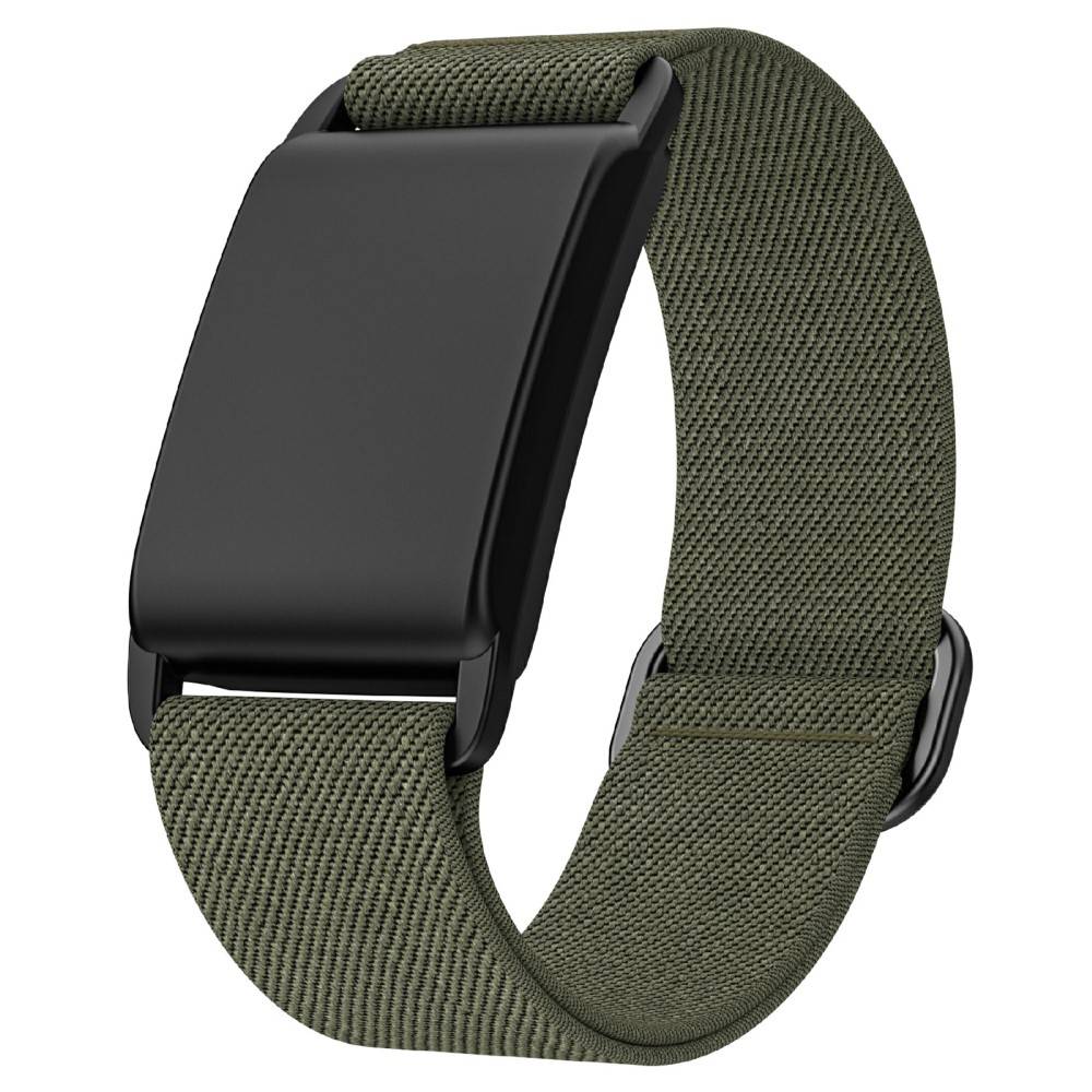 Whoop 3.0 Armband i resår, Mörkgrön