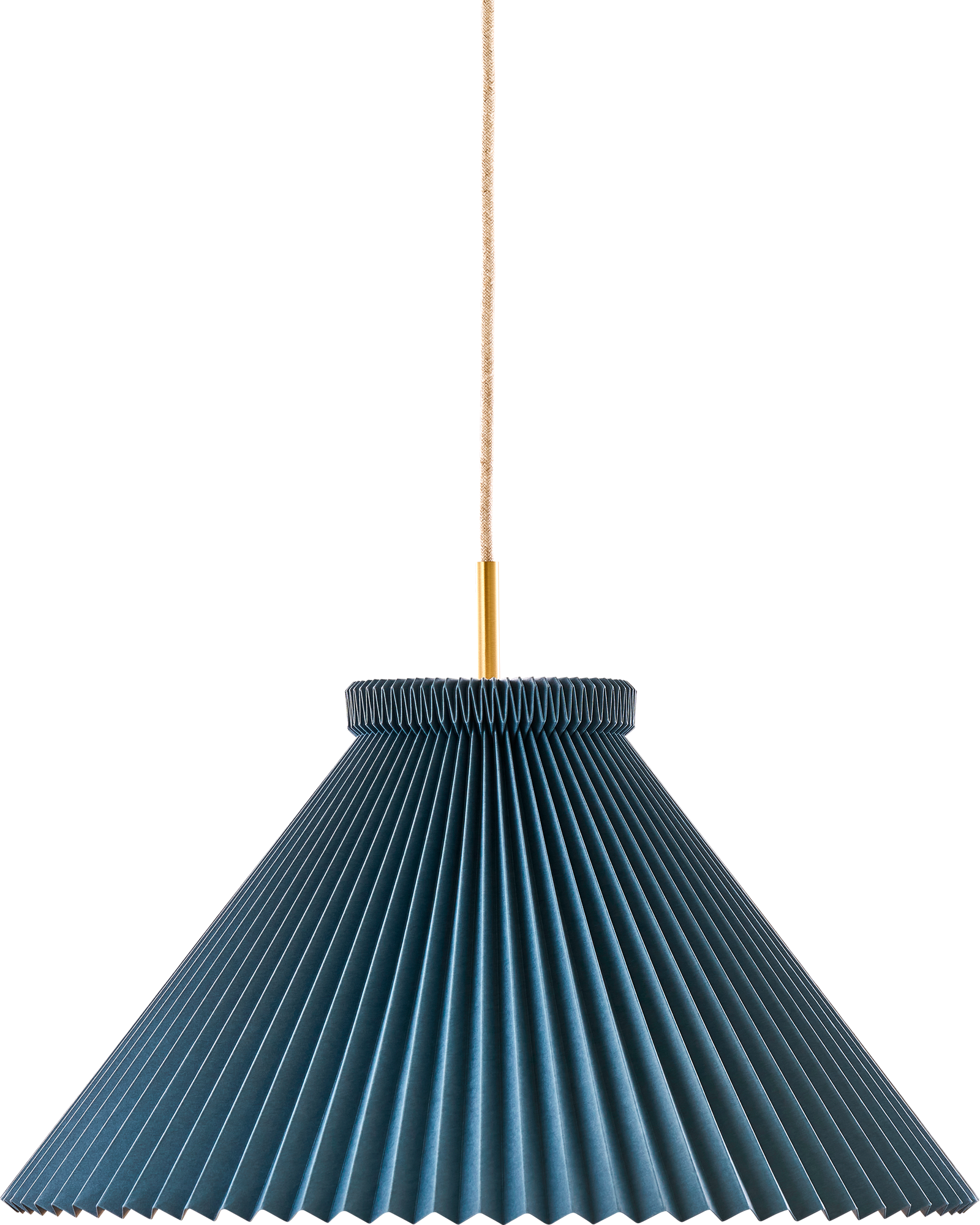 Le klint pendel model 1 h30cm ø44cm denim blå messing