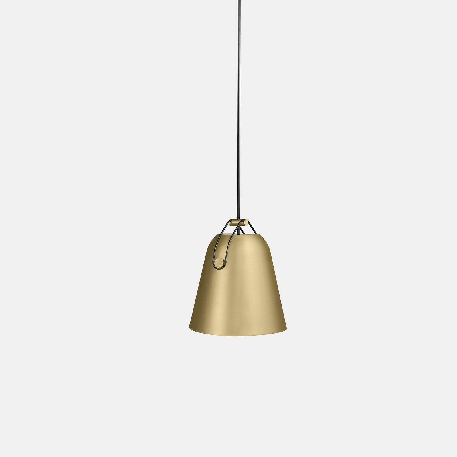 LEDS-C4 Hänglampa Napa, dimbar, Mässing / guld, Vardagsrum / matsal, Metall, Pendellampa