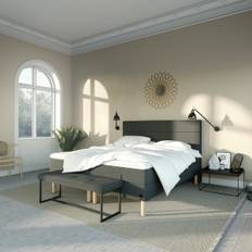 Karma Lux elevationsseng 160x200 cm. med Lux topmadras - standard