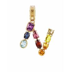 Dolce & Gabbana - Rainbow N hänge i 18K gult guld - dam - ametist/Blå topas/18K gult guld/rosa tourmalin/Hessonit/citrinsten/quartz/peridot - one...