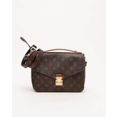 LOUIS VUITTON Monogram Pochette Metis - Brown (19x24x8 cm)