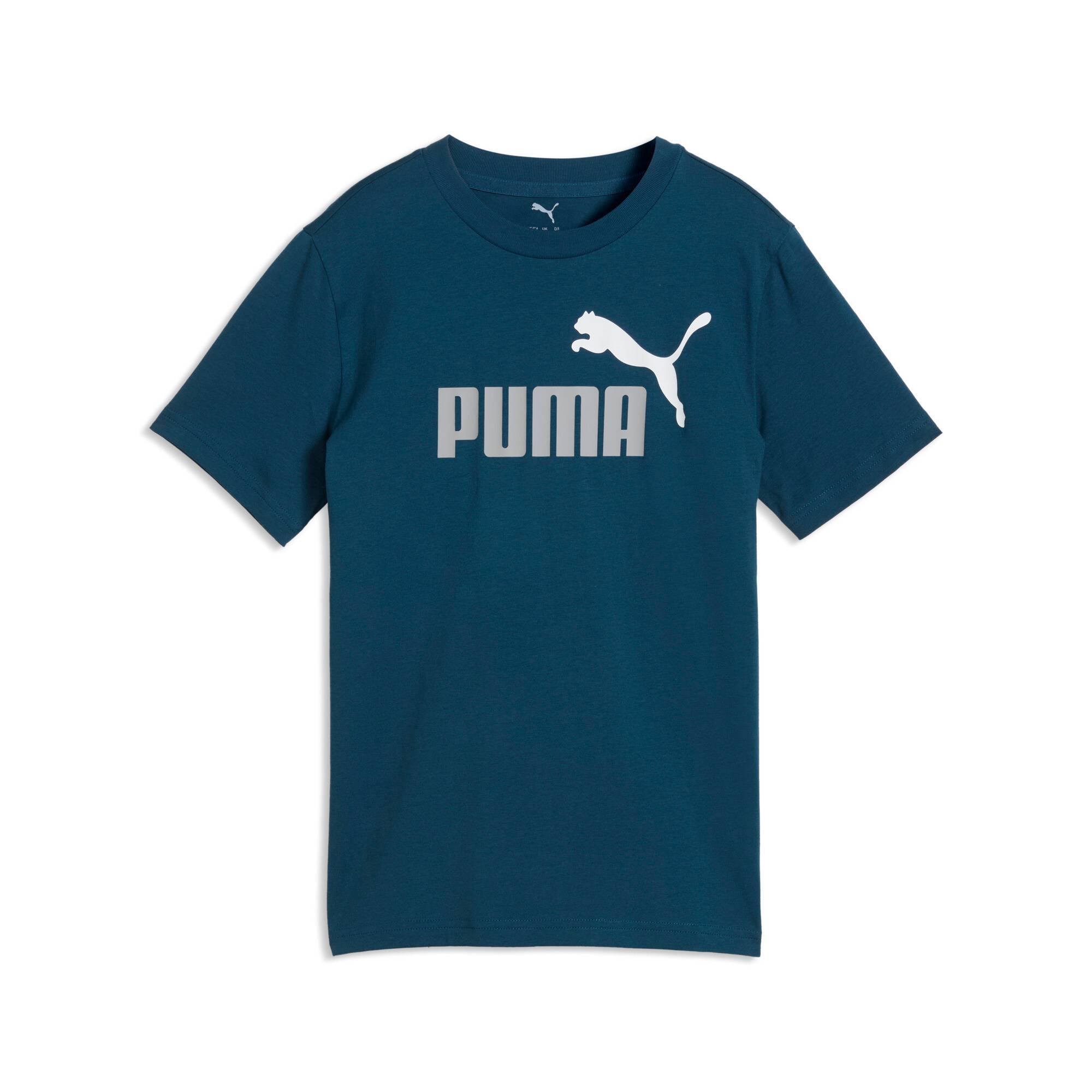 PUMA Essentials Colour No.1 Logo Tee Youth, Age, Midnight Petrol, 11-12Y