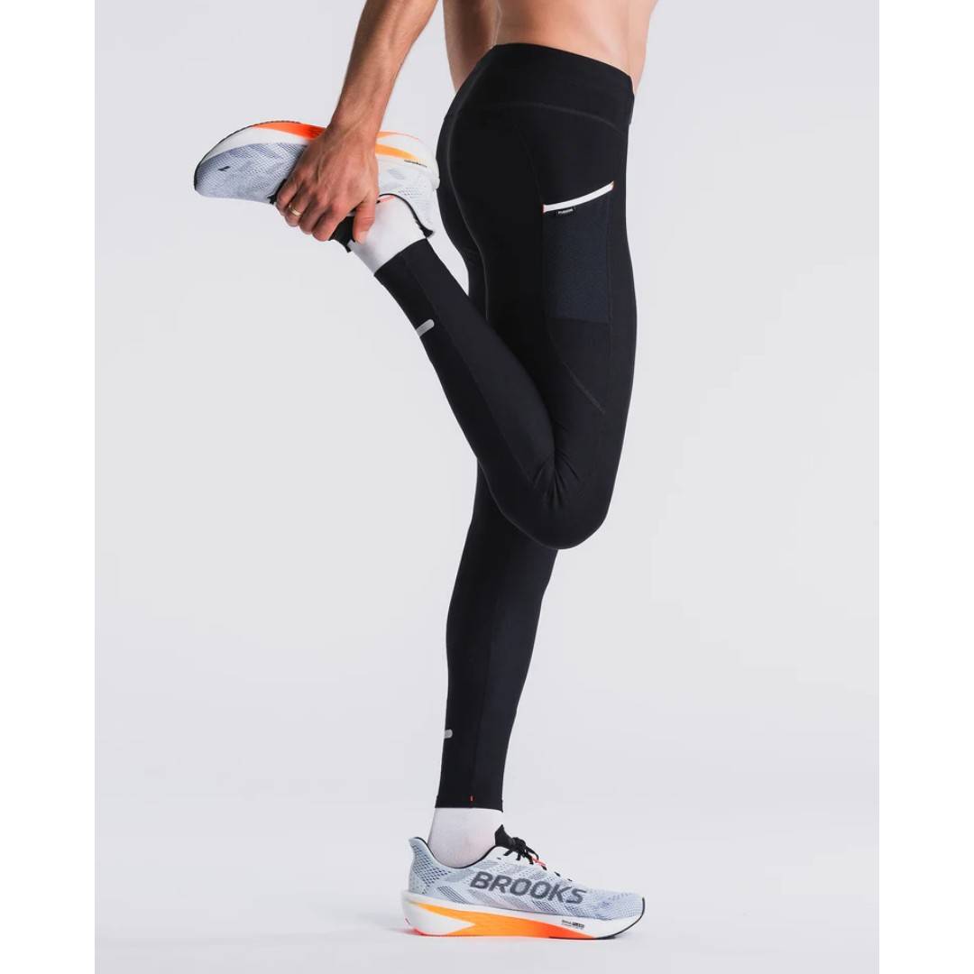 FUSION C3 Long Tights | UNISEX - SuperBlack, XS.