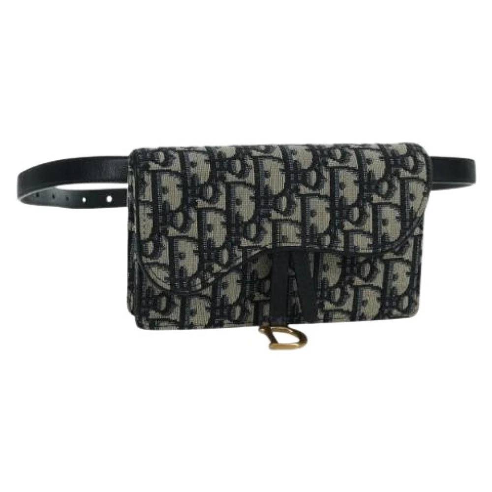 Dior Vintage - Pre-owned Trotter Canvas Midjeväska Vintage - Dam - ONE Size -