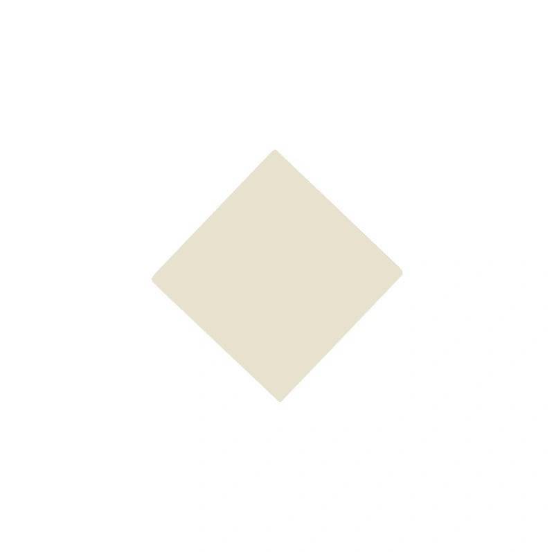 Fliser - Kvadrat 5 x 5 cm, gulhvid