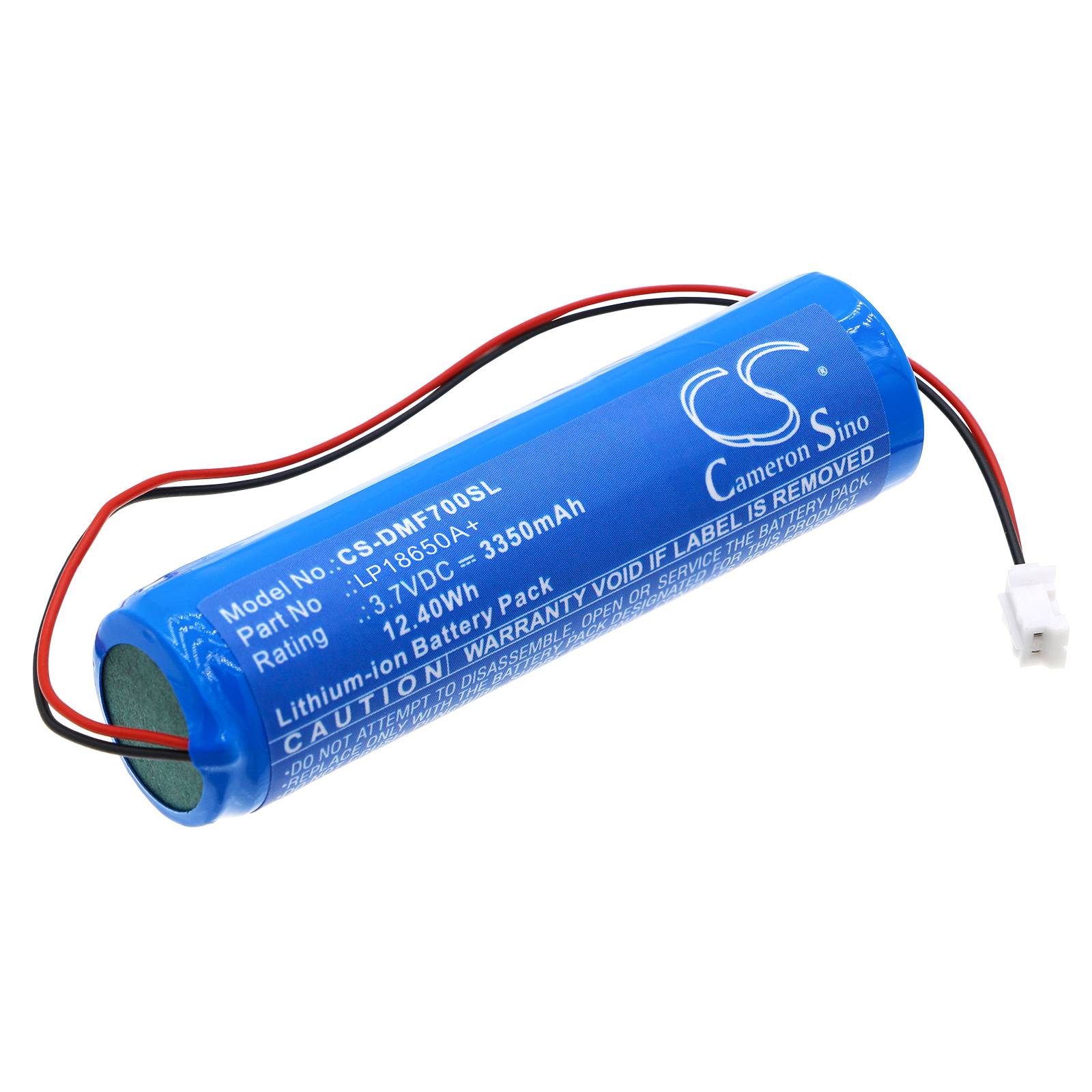 Batteri for Drager MSI FG7000, FG7000 LP18650A+ 3.7 V 3350 mAh Li-ion