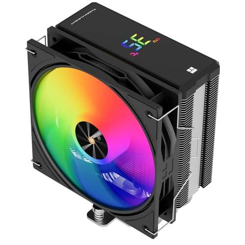 Thermalright TR Assassin X 120R Black ARGB Digital Air Cooler, CPU Cooler, 2000 RPM Silent PWM Fan, 4 Inch, CPU Fan, for AM4/AM5, Intel LGA1700/1851/115X, Cooling