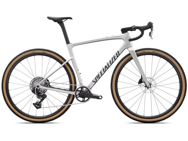 Specialized Crux 5 Expert Force XPLR Gravelcykel Shadow Silver