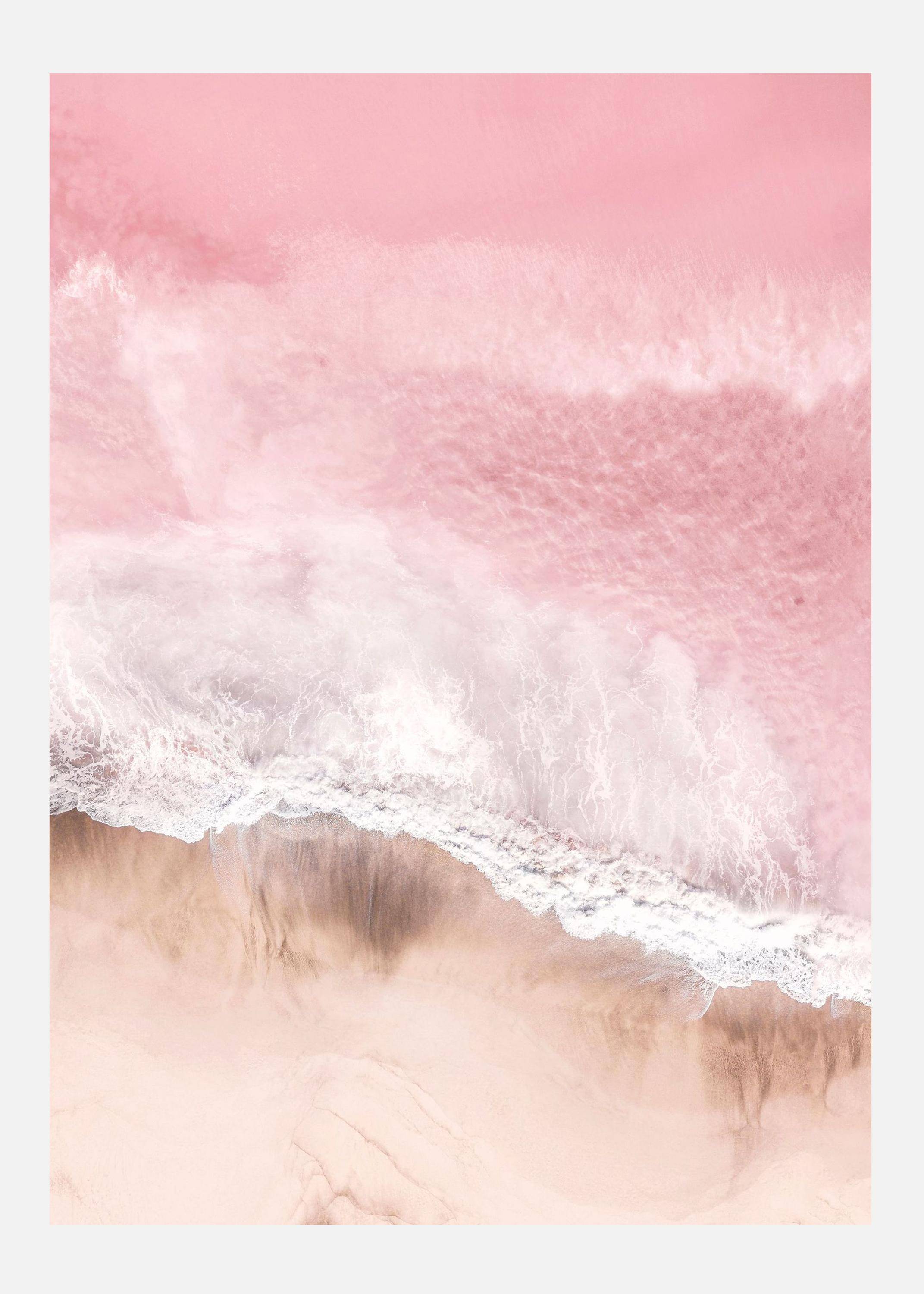 Pink Sea Canvastavla (70x100 cm)
