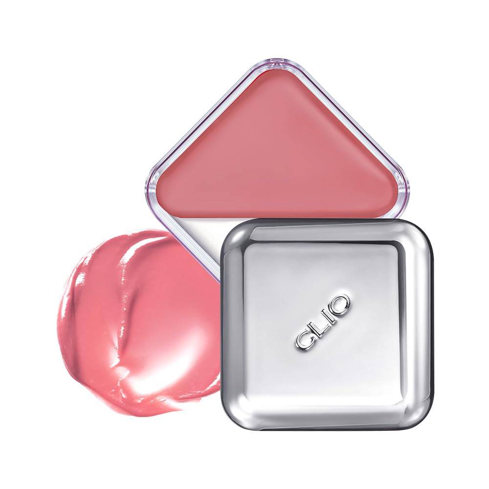 CLIO Essential Lip Cheek 02 Bunny 1 piece Tap, Blush,