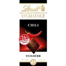 Lindt Schokolade EXCELLENCE Chili, Promotion | 100 g Tafel | Feinherbe Schokolade mit feurigem Chili | Schokoladentafel | Schokoladengeschenk