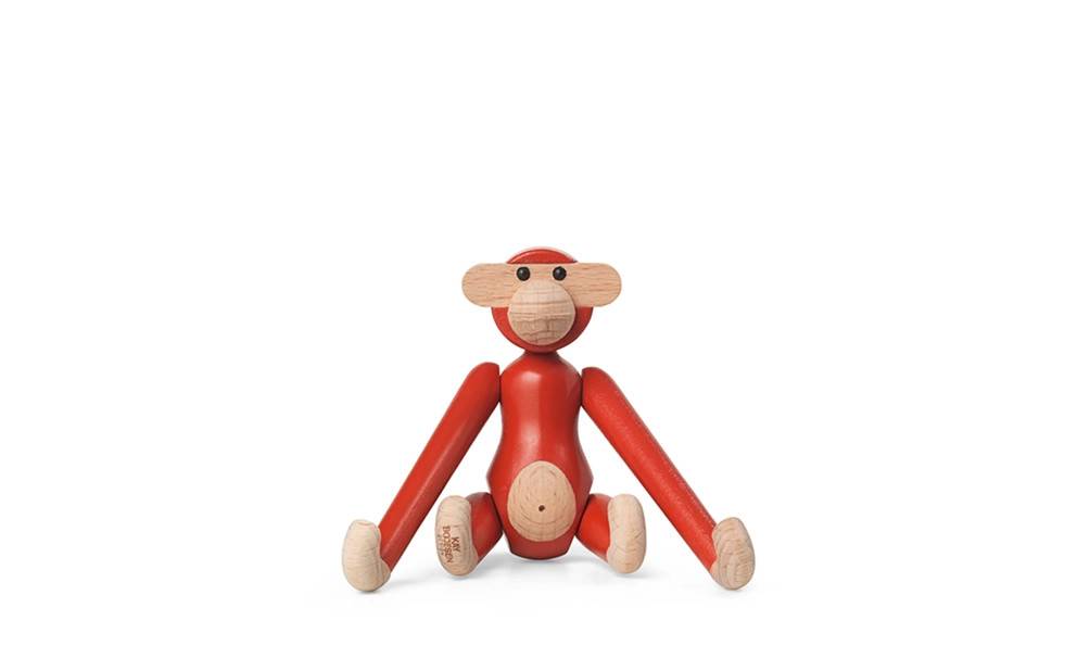 Kay Bojesen Apa Mini Vintage Red