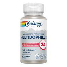 Solaray Multidophilus 24 - 60 kapsler Bedst før 2/25