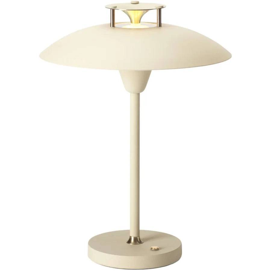 Stepp 1-2-3 portable bordlampe fra Halo Design - creme