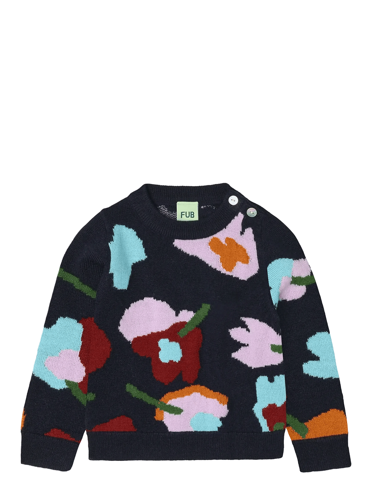 FUB Baby Jaquard Sweater | Multi/patterned | 80