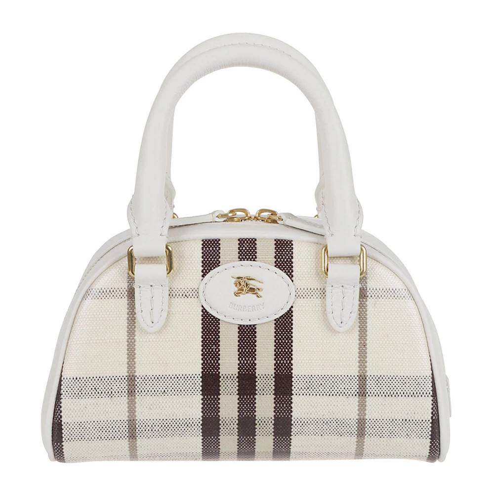 Burberry - Highlands Top-Handle Bag Väskor - Dam - ONE Size - Bomull
