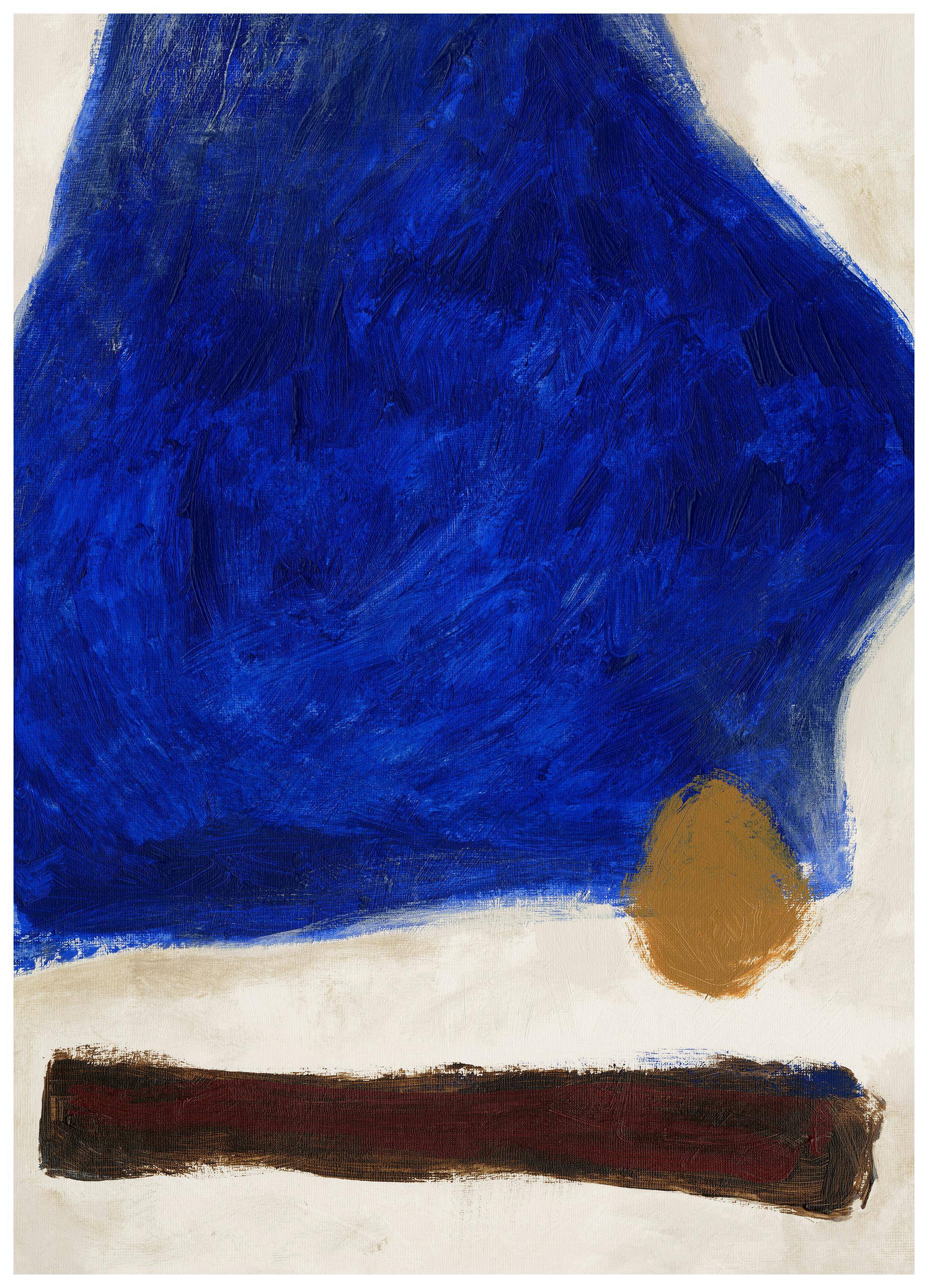 Bold Blue Poster (70x100 cm)