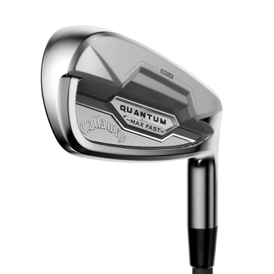 Callaway Quantum Max Fast Herre Jern Grafitskaft 5 - PW, GW, SW A flex