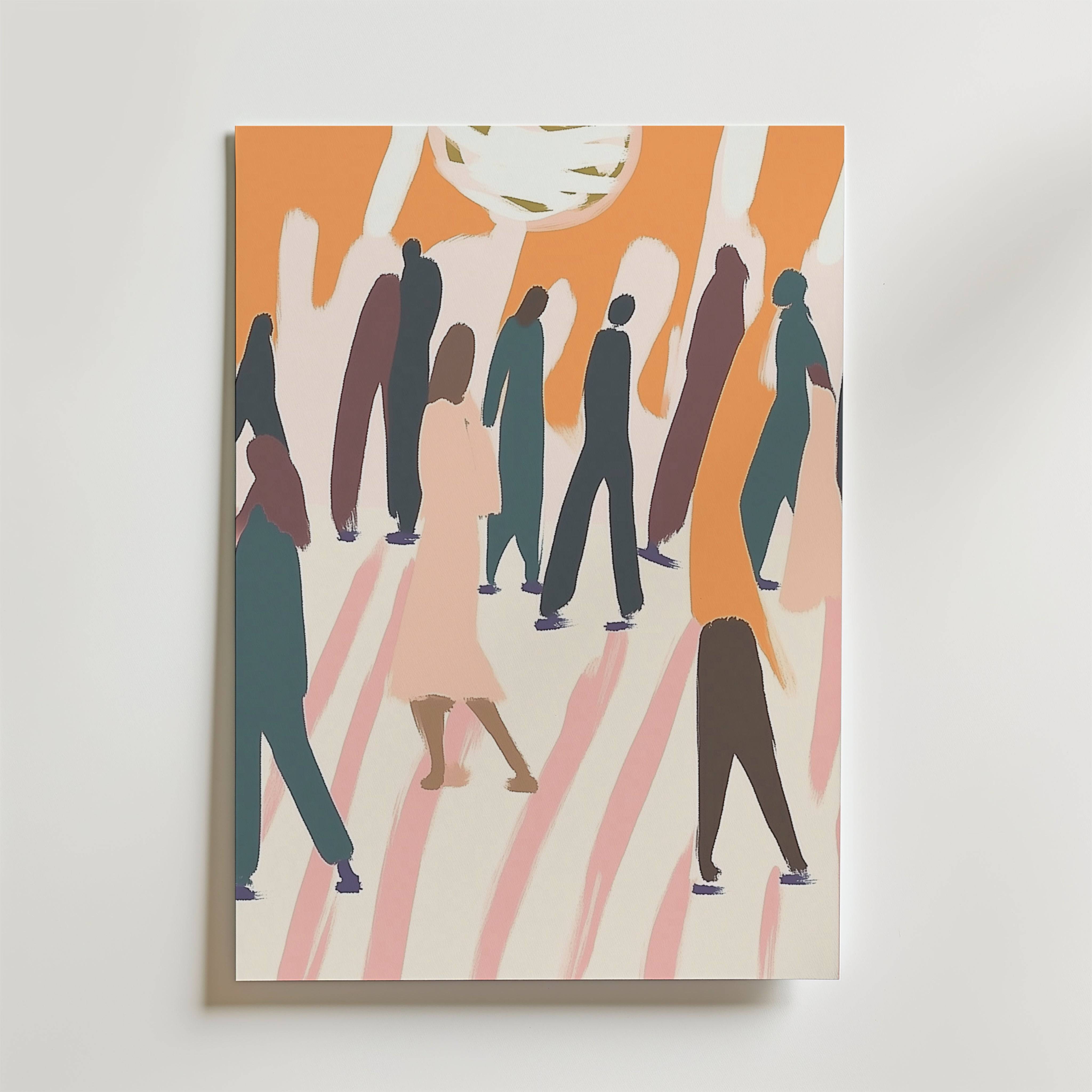 Together Apart Poster - Fine Art Poster 13x18 cm