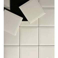Flise Metro Hvid Blank 10X10