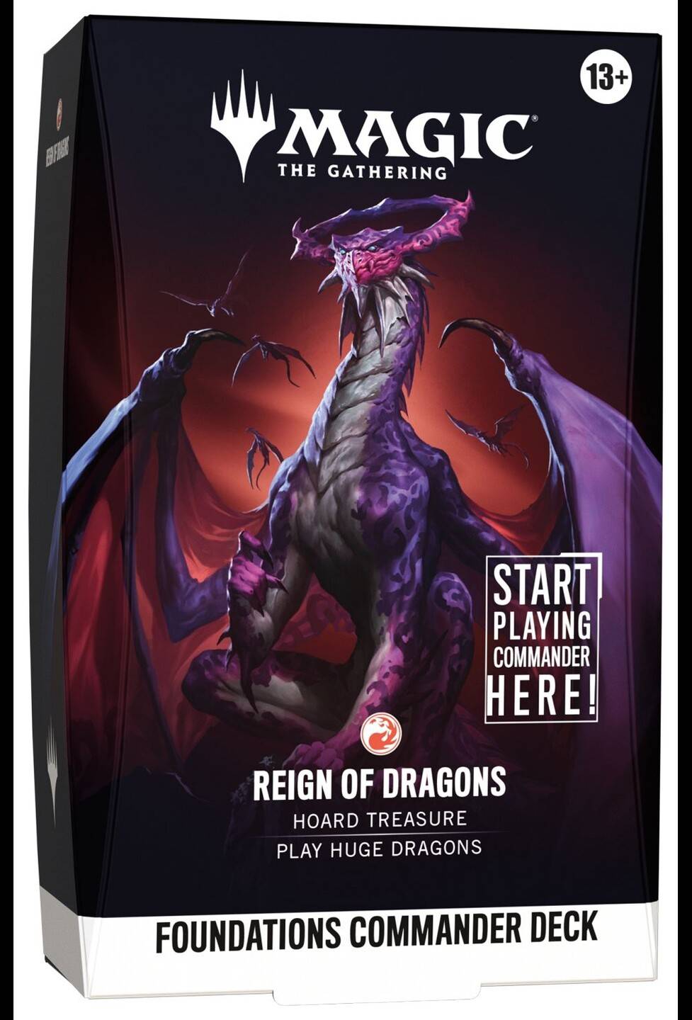 Magic Reality Fracture Commander Röd Reign of Dragons