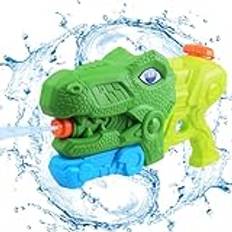 Guiffly Vattenpistol leksak för barn, 660 ml pool vattensprutpistoler dinosaurie design vattenpistol blaster leksak för sommar vattensport trädgård pool strand